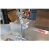 Image 8 : Commercial Sink w/ Steel Dry Rack, Undershelf & Faucet Rinse Spray Head 76Wx28Dx43H
