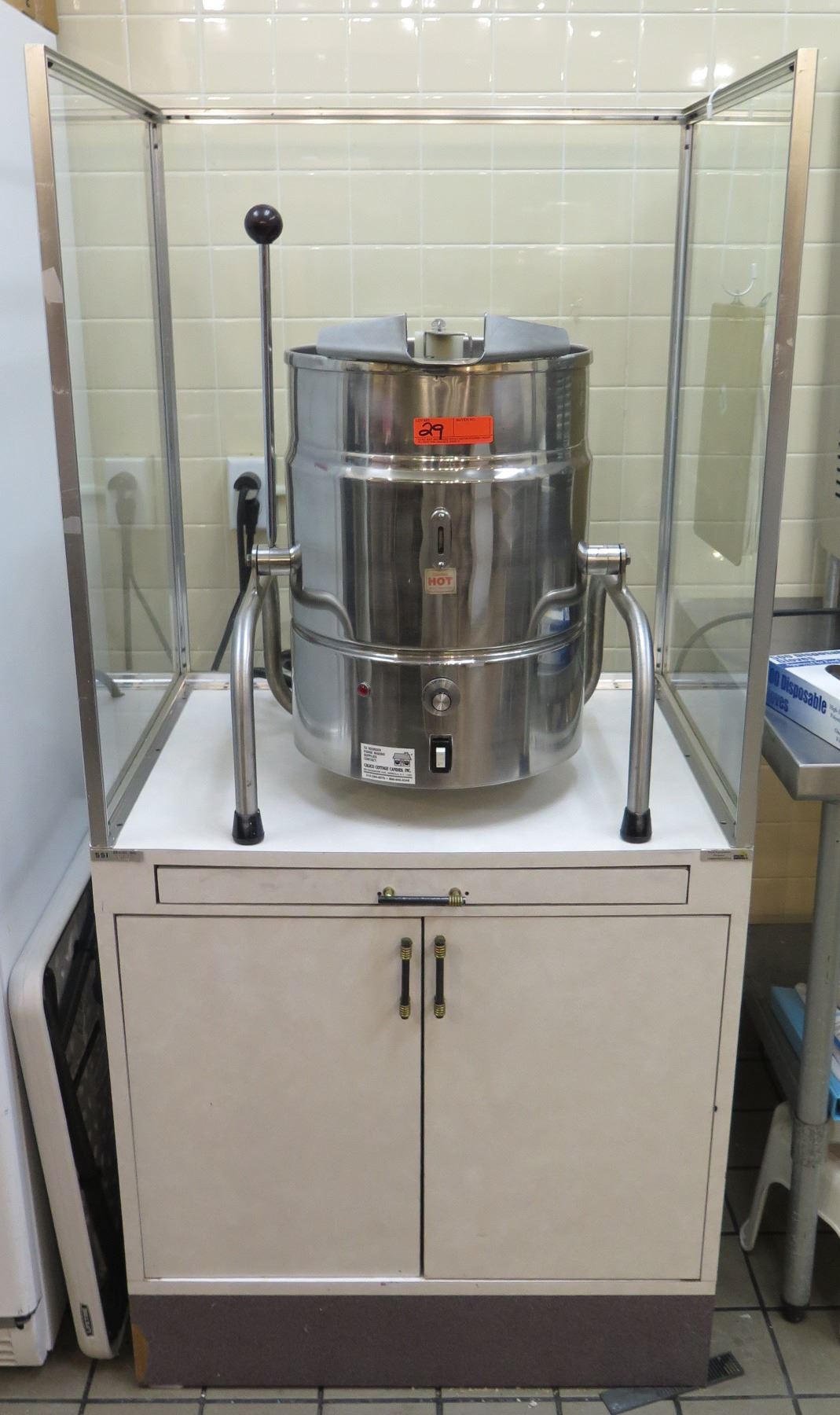 Calico Cottage Candies Fudge Making Kettle Machine w/ Stand & Manual