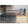 Image 2 : Qty 4 Stainless Steel Mesh Rolling Shelving Units