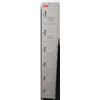 Image 1 : GSW Inc Tall 6-Compartment Metal Locker Unit 12"W x 20.5"D x 77"H
