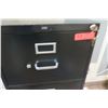 Image 2 : HON 4-Drawer Metal Filing Cabinet 18"W x 26.5"D x 52"H