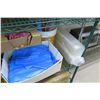 Image 8 : Contents of Shelf: Plastic & Foam Serving Containers, Butter Topping Oil, etc