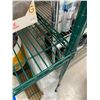 Image 2 : Green Wire Shelving Unit (contents not included) 47"W x 24"D x 75"H