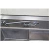 Image 8 : Turbo Air 3-Basin Sink w/ 2 Side Drain Boards TSB-3-D2 (120"W x 30"D x 44"H