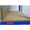 Image 2 : Blue Metal Adjustable Shelving Unit (contents not included) 69"W x 30"D x 84"H