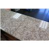 Image 8 : Stone-Top Customer Service Stand Cabinet w/ Shelving 100"W x 13.5"D x 41"H