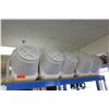 Image 2 : Qty 13 Viddle Vault Plastic Stackable Pet Food Containers