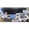 Image 1 : Unassembled Metal Shelf & Parts: Hangers, Hardware, etc