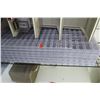 Image 2 : Unassembled Metal Shelf & Parts: Hangers, Hardware, etc