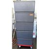 Image 1 : Qty 5 Cambro GoBox Lightweight Top Loading Insulated Food Carriers & Rolling Base