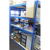 Image 1 : Blue Metal Adjustable Shelving Unit (contents not included) 69"W x 30"D x 84"H