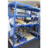 Image 1 : Blue Metal Adjustable Shelving Unit (contents not included) 69"W x 30"D x 84"H