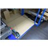 Image 2 : Blue Metal Adjustable Shelving Unit (contents not included) 69"W x 30"D x 84"H