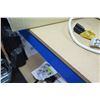 Image 3 : Blue Metal Adjustable Shelving Unit (contents not included) 69"W x 30"D x 84"H