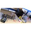 Image 1 : Die Hard Power Inverter, 4 Clamps, Surge Protectors, Mugs, Misc Office Supplies