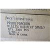 Image 2 : 10,000 (5 Boxes) Small Popcorn Bags 6"x10" (Bottom Fill)