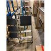 Image 2 : 1 Werner 8-ft Ladder and 2 Small Rubbermaid Step Stools (Rolling Ladder in Background Not Included)