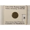 Image 3 : 306-450 A.D. COIN OF THE ROMAN EMPIRE VICTORY