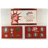 Image 2 : 2005 US SILVER PROOF SET (WITH BOX)
