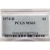 Image 3 : 1974-D IKE DOLLAR PCGS MS65