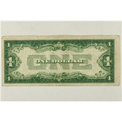 1928-A US $1 SILVER CERTIFICATE FUNNY BACK