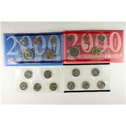 2000 US MINT SET (UNC) P/D (WITH ENVELOPE)