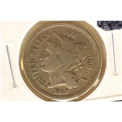 1867 THREE CENT PIECE (NICKEL)