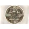 Image 2 : 1960 FRANKLIN HALF DOLLAR ICG MS63