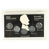 Image 1 : 1953 STEEL CENTS WARTIME EMERGENCY ISSUE SET