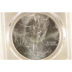1986 AMERICAN SILVER EAGLE PCGS MS69