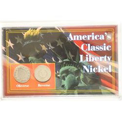 AMERICAS CLASSIC NICKELS SET CONTAINS: 2 COINS