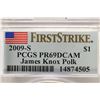 Image 3 : 2009-S JAMES KNOX POLK PRESIDENTIAL DOLLAR PCGS