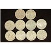Image 2 : 10 ASSORTED SILVER ROOSEVELT DIMES