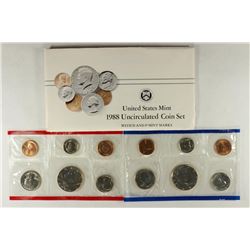 1988 US MINT SET (UNC) P/D (WITH ENVELOPE)