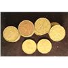 Image 1 : ROLL OF 40-1943 CANADA TOMBAC FIVE CENTS