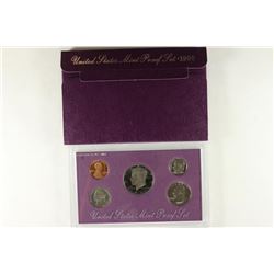 1990 US PROOF SET (WITH BOX)