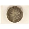 Image 1 : 1872-H CANADA SILVER 25 CENTS
