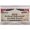 Image 3 : ABRAHAM LINCOLN COMMEMORATIVE BRONZE MEDAL PCGS