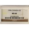 Image 3 : 1996 CANADA $2 NGC MS66