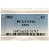 Image 3 : 1965 SMS JEFFERSON NICKEL PCGS SP66
