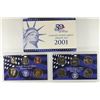 Image 1 : 2001 US PROOF SET (WITH BOX)