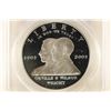 Image 1 : 2003-P FIRST FLIGHT SILVER DOLLAR PCGS PR69 DCAM