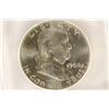 Image 1 : 1960-D FRANKLIN HALF DOLLAR ICG MS64