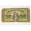 Image 1 : 1870 CANADA 25 CENT FRACTIONAL CURRENCY