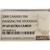 Image 3 : 2009 CANADA SILVER $4 HANGING THE STOCKINGS NGC