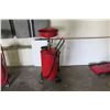 Image 2 : 30 Gal Pressurized Oil Drain Container w/ Casters & Drain