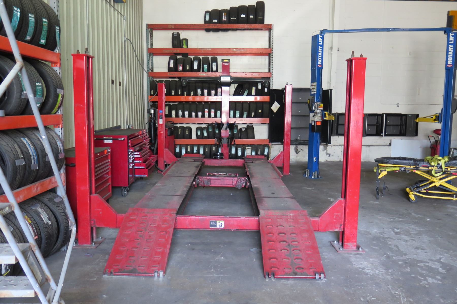 Hunter Hawkeye Elite Alignment System w/4-Post Alignment Rack ...