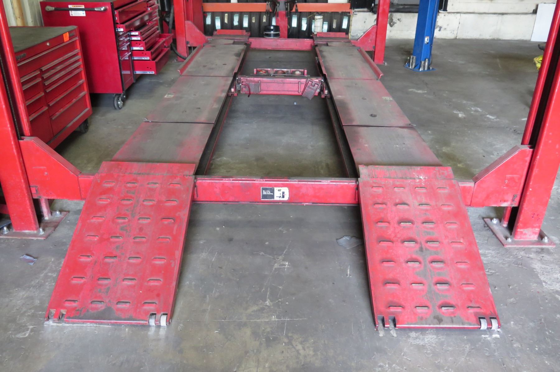 Hunter Hawkeye Elite Alignment System w/4-Post Alignment Rack ...