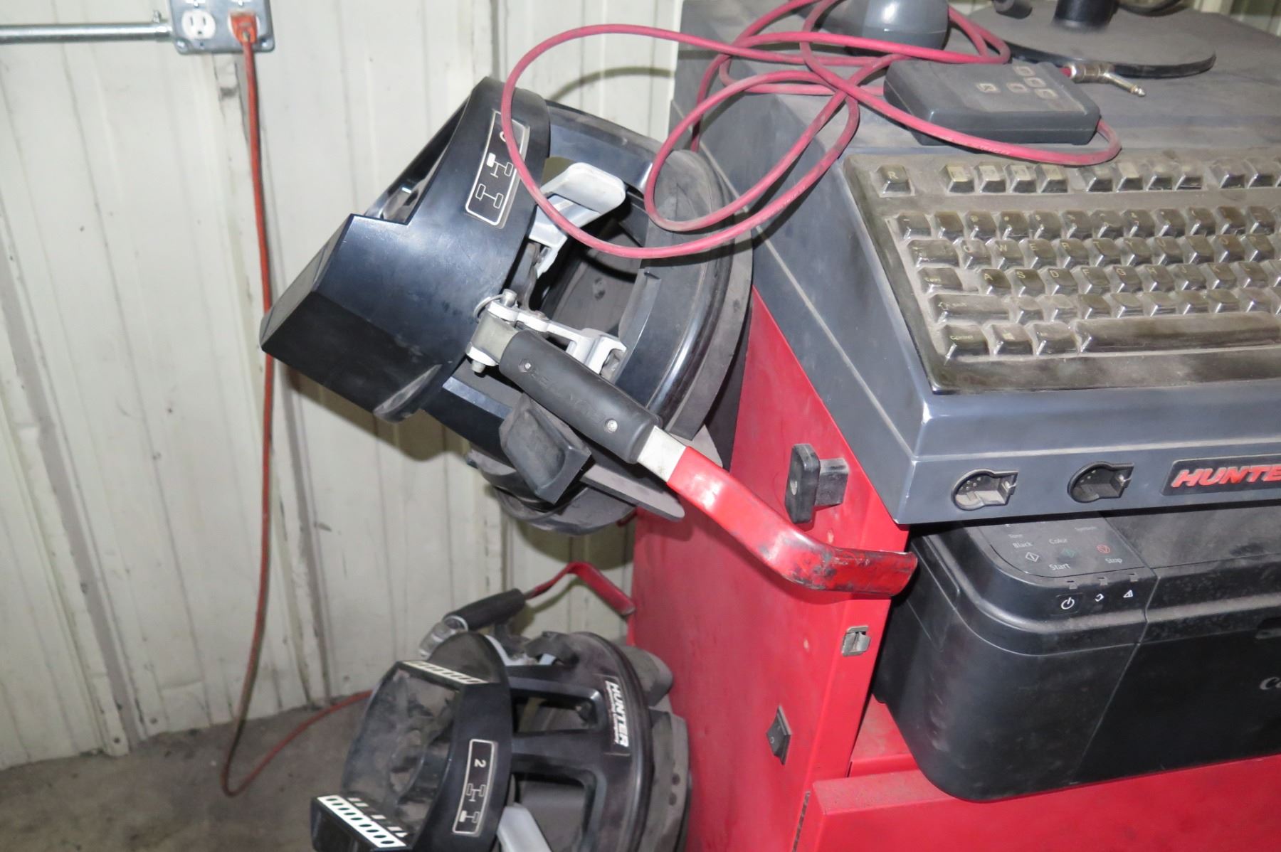 Hunter Hawkeye Elite Alignment System w/4-Post Alignment Rack ...