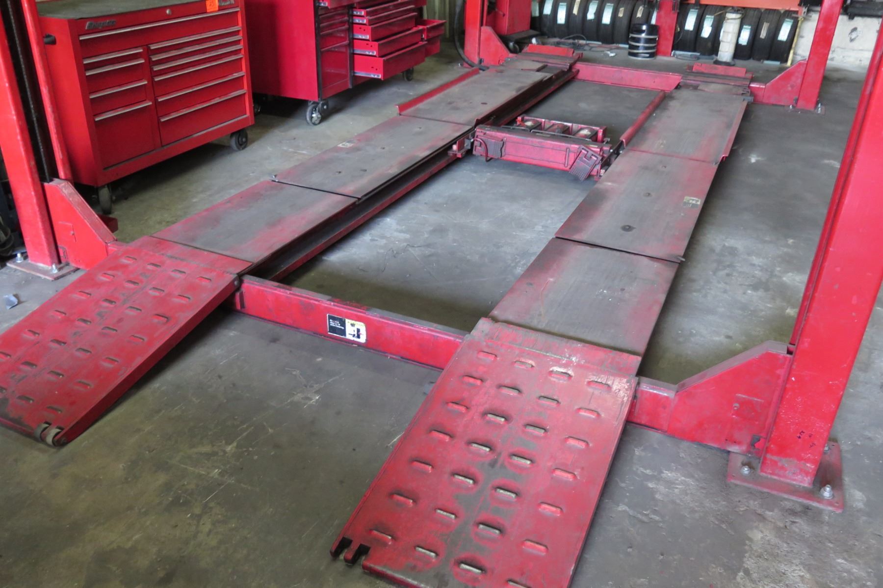 Hunter Hawkeye Elite Alignment System w/4-Post Alignment Rack ...